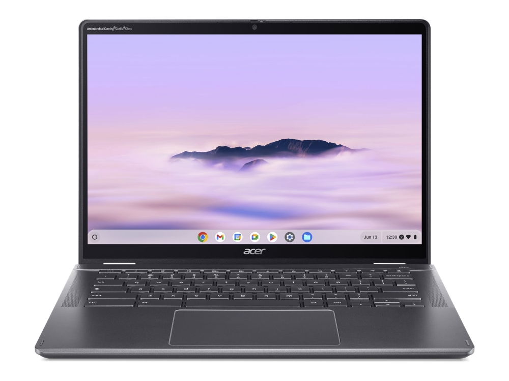 Chromebook Plus Spin 514 Cpe594 1n Tco   Flipdesign   Intel Core I5   I5 1334u   Op Til 4.6 Ghz   Chrome Os   Intel Iris Xe Graphics   16 Gb Ram Acer Bærbar Laptop