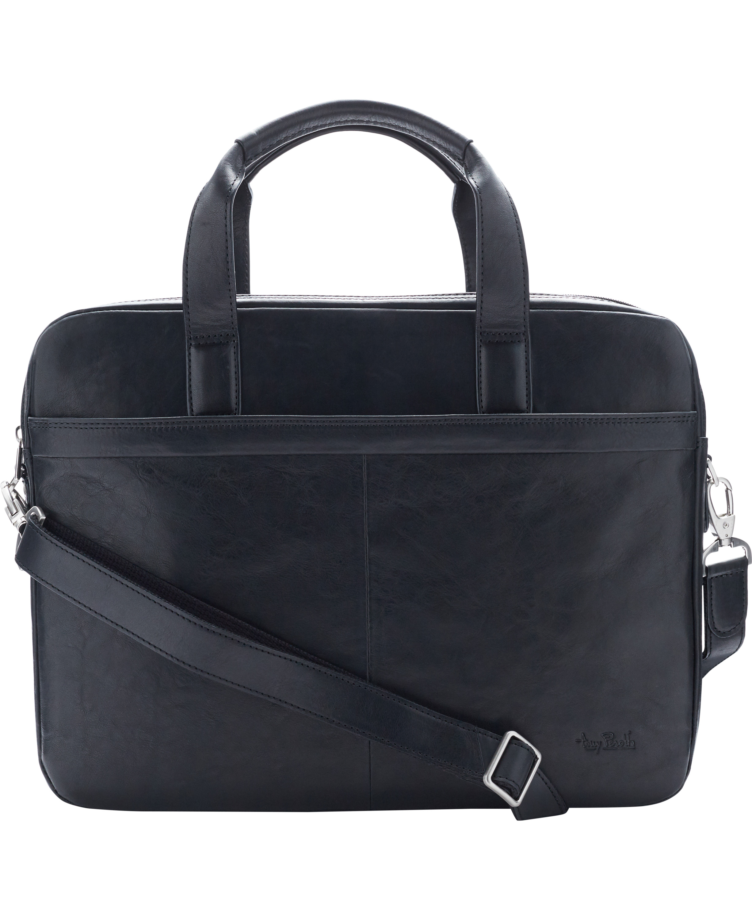 2 Compartment Briefcase - Tony Perotti Computertaske